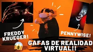 Probando las OCULUS QUEST 2 | Freddy Krueger y Pennywise!!!! 🎃 | R al Cuadrado