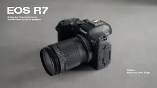 Canon EOS R7 Initial Review: It's Nice!
