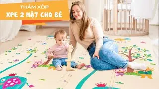 Thảm xốp XPE 2 mặt gấp gọn cho bé | NGOstore.net