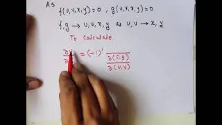 Partial Derivatives by Jacobian part 1