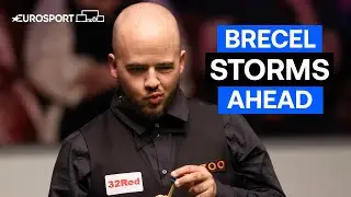 Brecel Races Into A 6-2 Lead Over Selby! | Eurosport Snooker