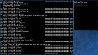 Arch Linux installation recording to kernel 5.1.3-arch1-1-ARCH (testing)