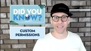 Use Custom Permissions to Display a Screen Flow | Did You Know