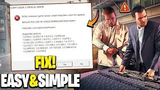 How to Fix Script Hook V Error in GTA V (2024) | Quick & Easy Solution!