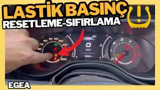 FIAT EGEA LASTİK BASINÇ UYARISINI SİLME!
