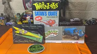 Shop Card Shoutouts & Weirdos Satan’s Crate Unboxing – Parts Overview