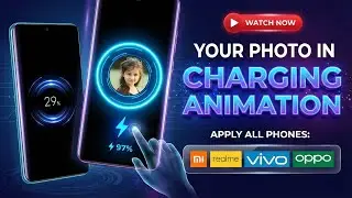 Surprise everyone by putting your photo on the phone's charging screen/Charging Animation.