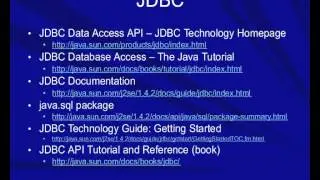 JDBC -- Java DataBase Connectivity  Tutorial Guide