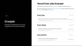 How to Create a Cronjob in Next.js on Vercel (App Router)