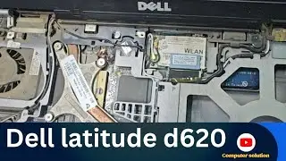 HOW TO DISSMEBLE DELL LATITUDE D620  #delllatituded620