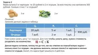 Решение составных задач