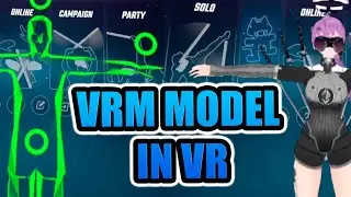 How To Use VRM Vtuber Model In Virtual Reality With LIV