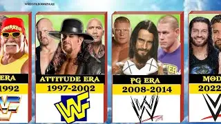 WWE Wrestlers From Every Era