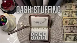 Cash Stuffing $355🫧| Low Income Budgeting🤍| Bi Weekly Pay✨