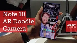 How to Use the New AR Doodle Feature on the Note 10 [Hands On]