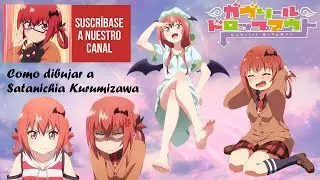 Como dibujar a Satanichia McDowell Kurumizawa (Risa malvada del anime) - Gabriel Dropout