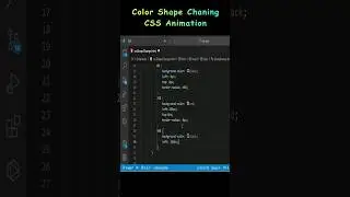 color shape changing animation. 