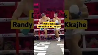 Randy pangalila Bikin KO kkajhe | Langsung  tersungkur #shorts