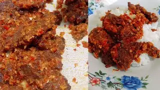 Resep Dendeng Batokok, enak bikin nagih