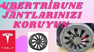 TESLA MODEL Y PERFORMANS UBERTURBİNE JANTLARA KORUMA TAKTIM