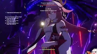 Yae C1 with Emblem of Severed Fate at Abyss 12-1