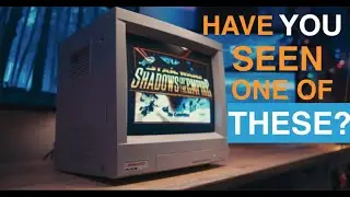 Rare Borsatec BT-415 CRT Monitor!  (Wee Blab #1)