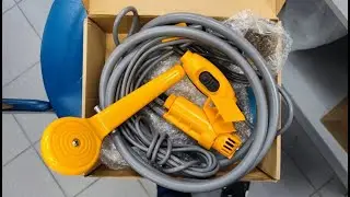 одноразовый Портативный Душ автомобильный кемпинг Portable Car Washer 12V Camping Shower