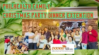 CHRISTMAS PARTY DINNER EXTENTION IN KOREAN RESTAURANT