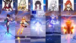 Where Does Columbina Rank? Racing the TOP 15 Fastest Characters in Genshin Impact!
