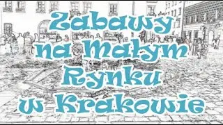 Zabawy na Małym Rynku w Krakowie #krakow