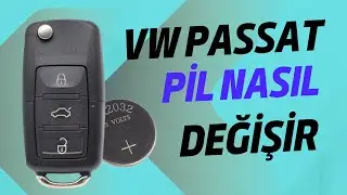 WOLKSVAGEN Passat Pili Nasıl değişir? Passat Pil Değişimi.