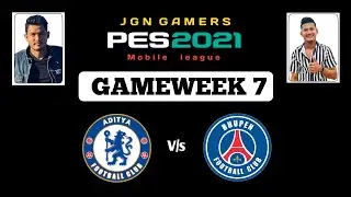 Aditya vs Bhupen | Gameweek 7 | Jgn Pes League |