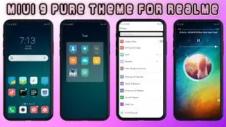Miui 9 Pure Theme For Realme 2,C1 And All Realme Devices Without Root