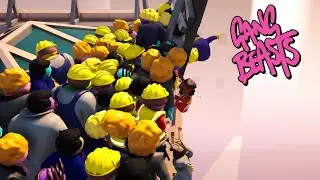 Endless Waves Is CRAZY 😭 (Gang Beasts)
