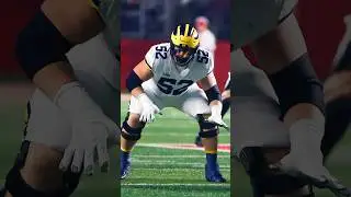 Karsen Barnhart PREDICTS Who Will Be Starting On The Michigan Football Offensive Line #shorts