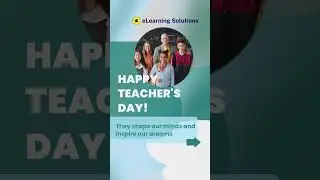 A Tribute to Our Amazing Teachers #teachersday #happyteachersday #education
