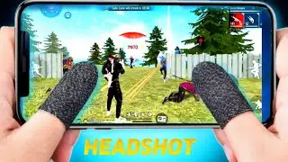 99% Headshot Rate ⚡ Solo vs Squad full Gameplay || poco x3 pro🔥iphone 13📲 free fire.