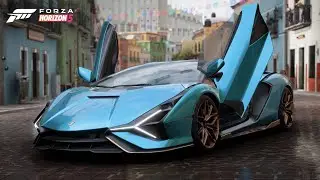 Lamborghini Sian Roadster Top speed