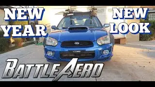 BATTLE AERO WIDE BODY KIT FOR WRX STI 04-05 TEST FIT
