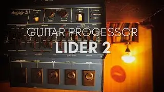 LIDER 2 SOVIET ANALOG GUITAR SYNTHESIZER MULTI FX PROCESSOR polivoks ussr pod gt