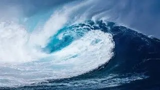 UNEXPECTED CRAZY WAVE | TSUNAMI CAUGHT ON CAMERA