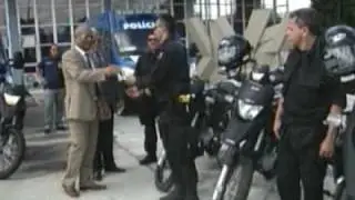 Segurança pública da Bahia é ampliada com novas motocicletas e carros-presídio