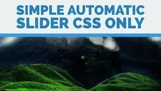Simple Automatic Slider  - CSS Only