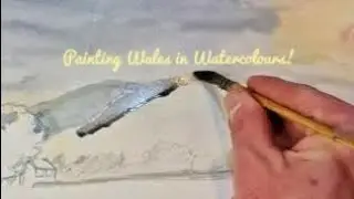 #Watercolour painting of lovely #Wales! Tips and tricks