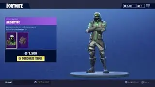 Fortnite: Battle Royale - New Skins, Pickaxe & Glider - Archetype, Servo, Caliper