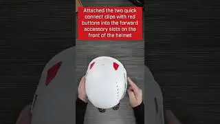 PIP Traverse face shield installation