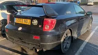 2003 Toyota Celica Tsport VVTLI (red lining)
