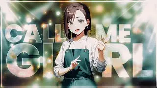 Call Me Girl- 🌀 Tachibana  Kotoha  Windbreaker AMV/edit Alight Motion (free Project File)