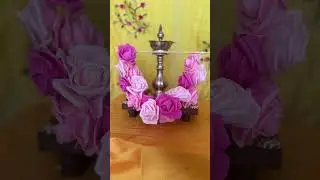 Artificial flower garlands for pooja decor Vara lakshmi Ganesh Janmashtami