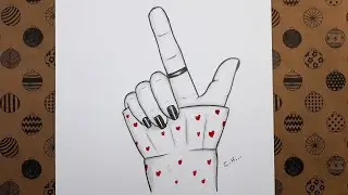 Easy Charcoal Hand Drawing, Drawing Hobby Pictures 2021